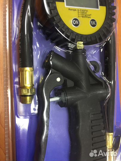 Пистолет подкачки, электронный манометр