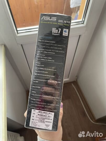 Новый Wifi роутер asus dsl n 10