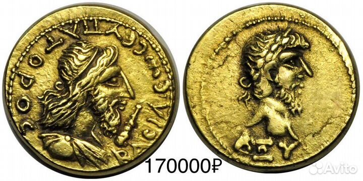 Античная монета статер рискупорид