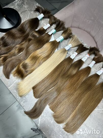 Детские неокрашенные волосы для наращивания