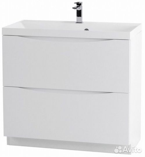 Мебель для ванной BelBagno Marino 80-PIA-BB800/450-LV-MR-AST Bianco Lucido