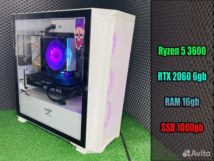 Игровой пк i3 i5 i7 Ryzen 3 5 GTX RTX