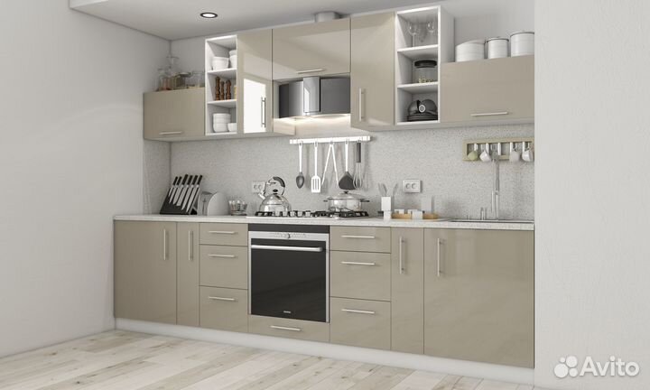 Кухни Верона 11 Глянец мдф