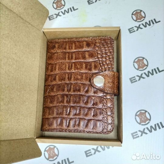 Портмоне для автодокументов, натуральная кожа