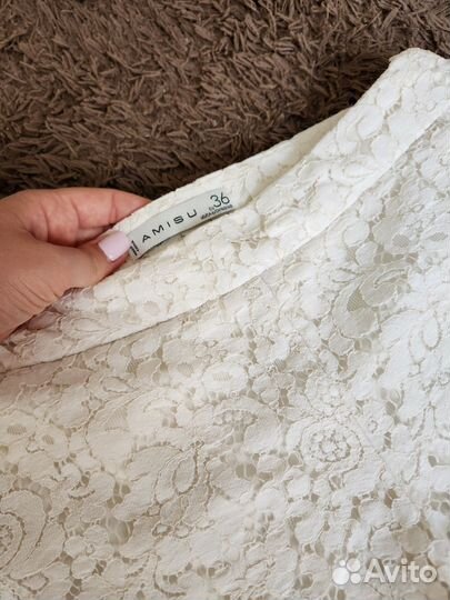 Короткие летние женские кружевные шорты XS