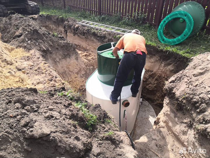 Автономная канализация Alta-BIO 5 с дренажём