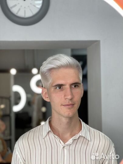 Окрашивание и стрижка волос