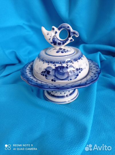 Икорница. Гжель