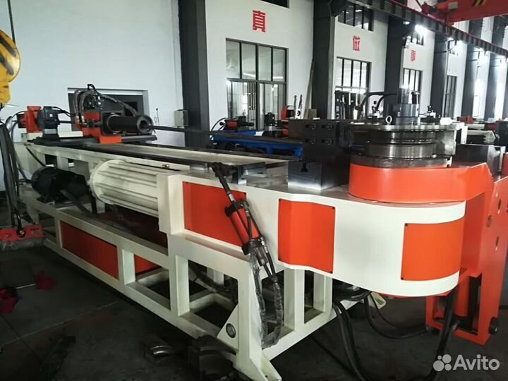 Трубогиб DW50CNC - 4A2SV пусконаладка