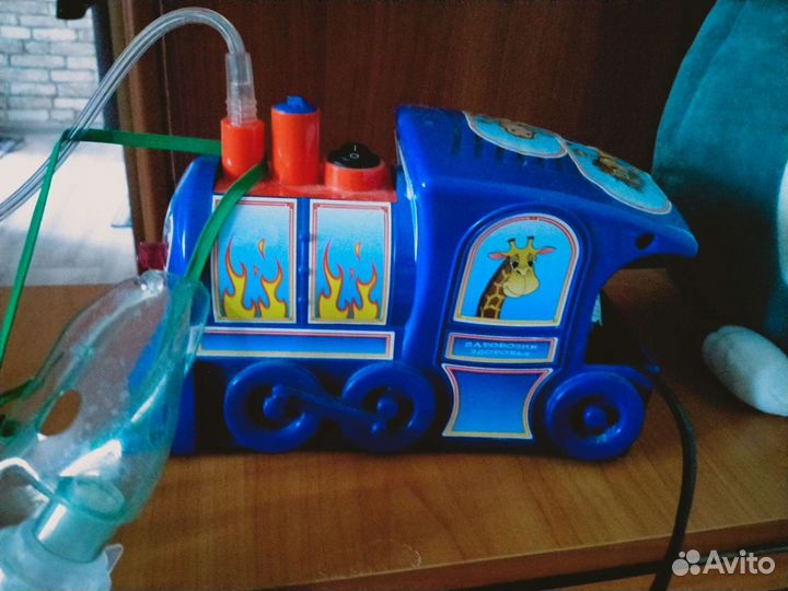 Ингалятор детский паровозик