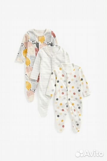 Новые слипы mothercare 56,62,68,74,80,86