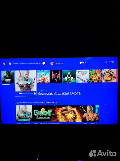 Sony PS4 slim +2 геймпада+крутые игры