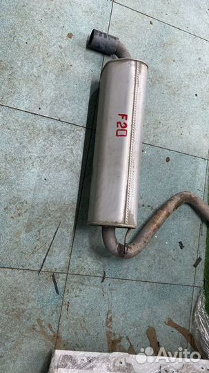 Задняя банка глушителя BMW F20