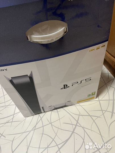 Коробка от sony playstation 5
