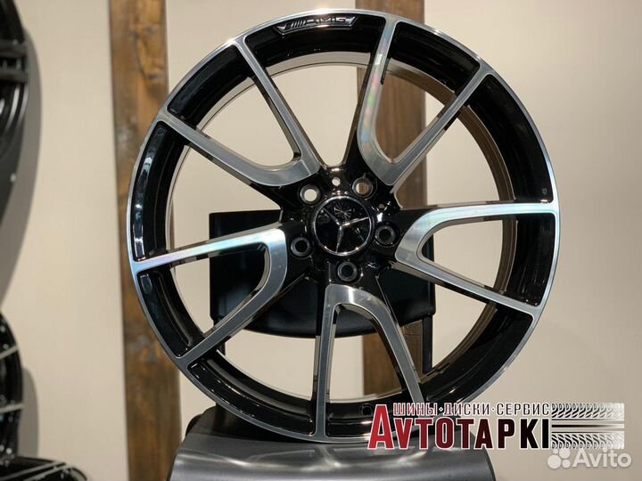 Литые диски на Мерседес 20 размер 5x112 43 Amg