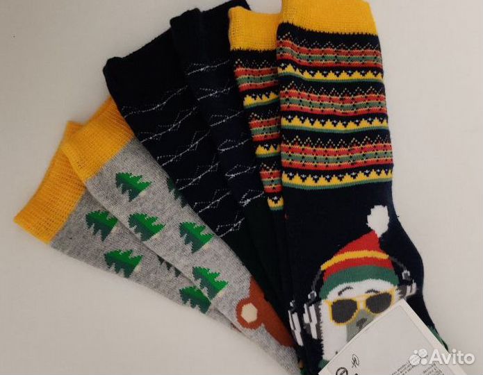 Детские носки, 3 пары, size 26-29