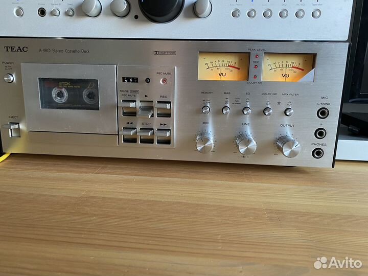 Кассетная дека teac A480
