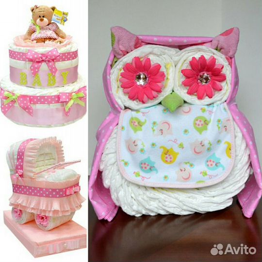 Торты из памперсов)