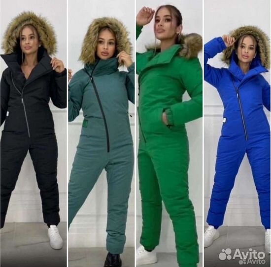 Комбинезоны женские. Зима. До-40