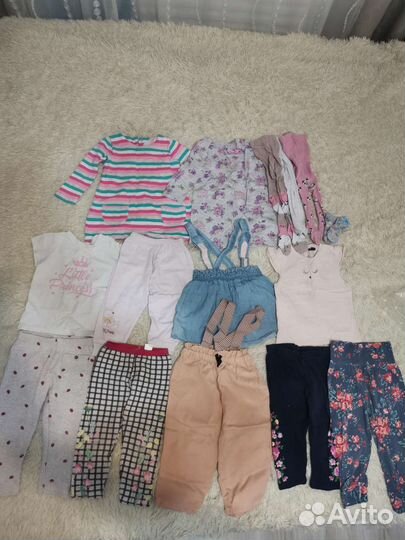 Вещи для девочки 1-2 года