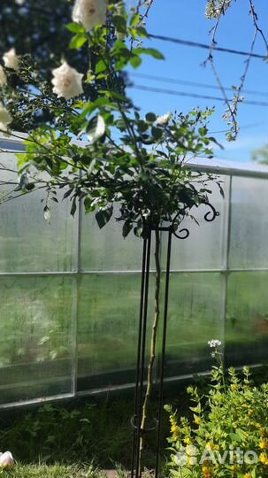 Опора для цветов уличная