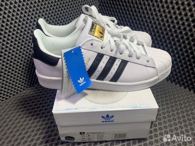 Кроссовки мужские Adidas Superstar белые