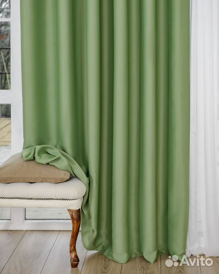 Портьеры блэкаут Марсель Дайкири шторы