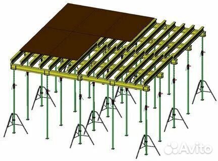 Аренда стойка телескопическая для опалубки