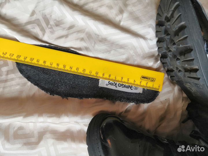 Ботинки демисезонные для девочки 34 размер