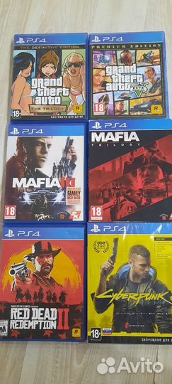 Игры для приставок ps4