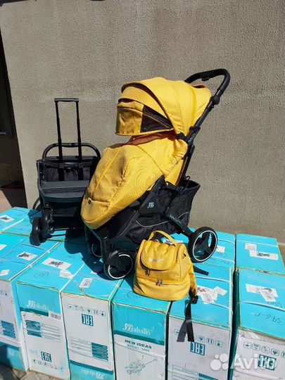Коляска baballo 2023 (солнце в бокале)