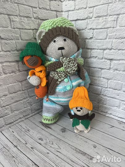 Вязанная игрушка