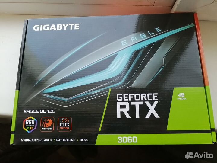 Видеокарта rtx 3060 gigabyte eagle oc 12g rev2.0