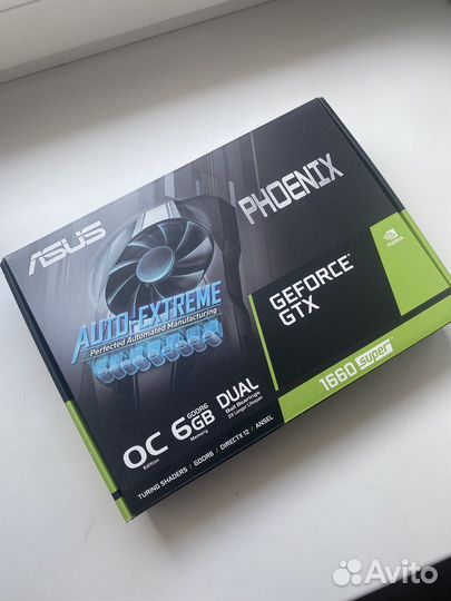 Коробка от видеокарты Geforce GTX 1660 super