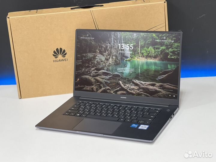 Новый Huawei 15.6 IPS Core i3 12th Металл