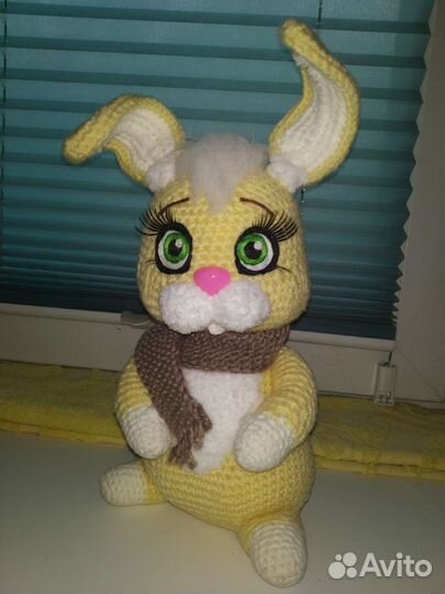 Зайка ручной работы