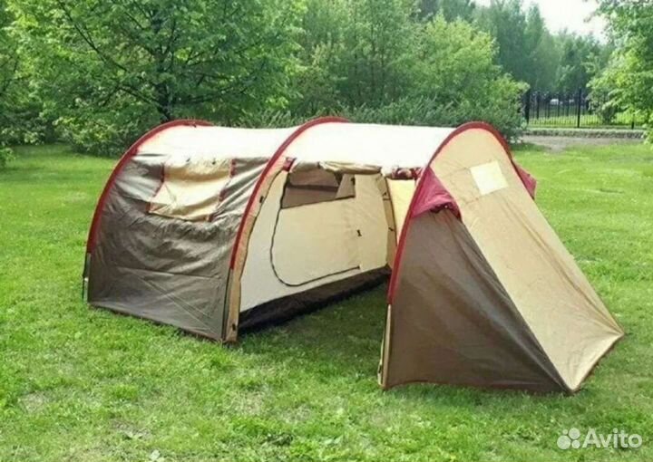 Палатка 4 местная с тамбуром