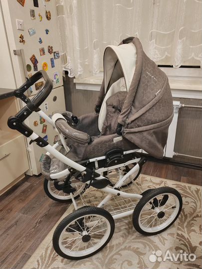 Коляска 2 в 1 эко кожа