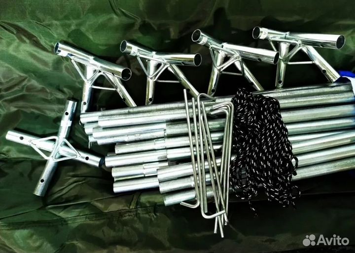 Шатер Усиленный с юбкой 1628D (320*320*245см)