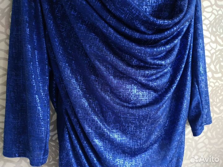Блуза/кофта женская блестящая р.46/48