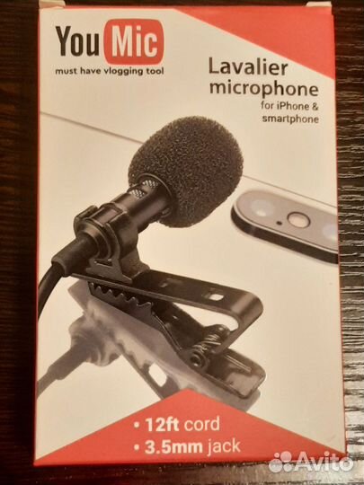 Микрофон петличный YouMic YMC-1