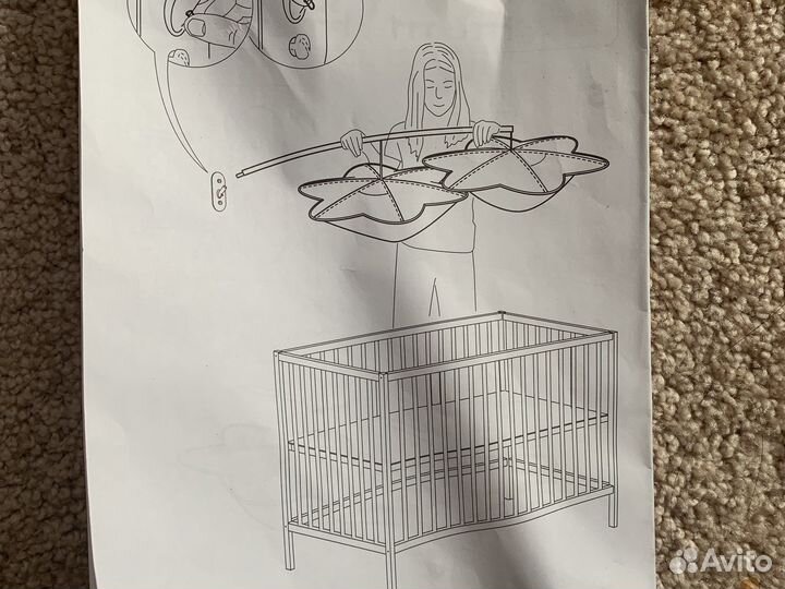 Облако для детской кроватки