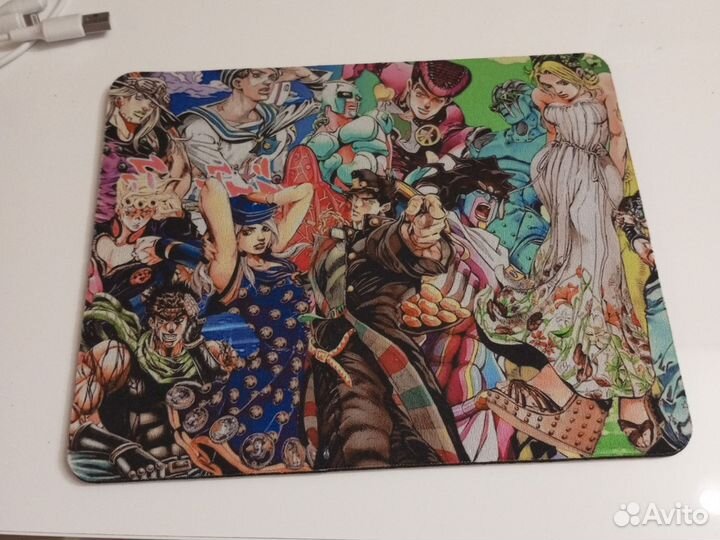 Коврик для комп. мышки, в хорошем состоянии JoJo