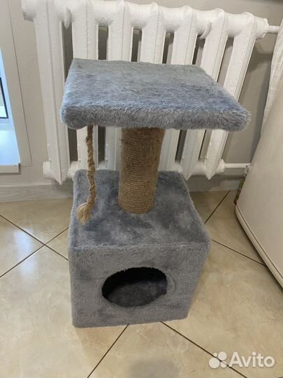 Домик для кошки с когтеточкой