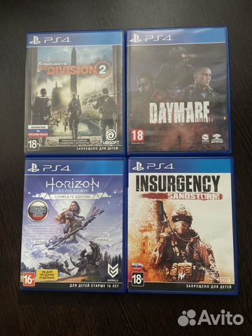Продам игры на PS4 купить в Благовещенске | Электроника | Авито