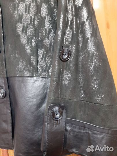 Куртка кожаная женская