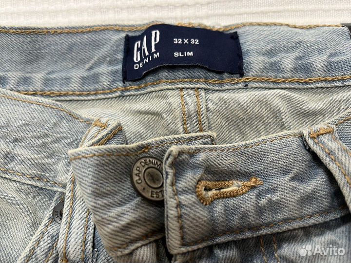 Мужские джинсы GAP оригинал новые W34хL32