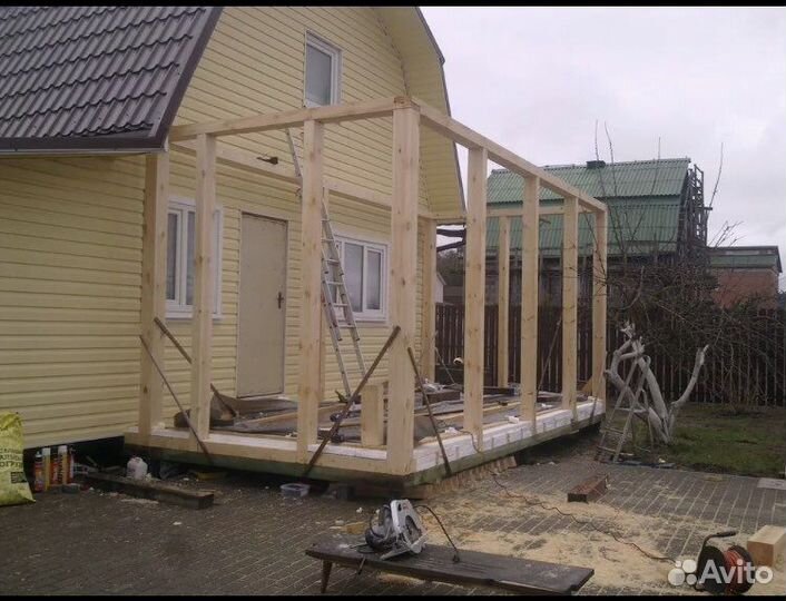 Подъём ремонт дачных домов, бань