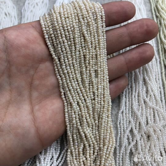 Винтажный чешский бисер