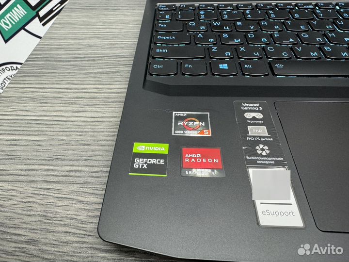 Lenovo 12 ядер Ryzen 5 4600H GTX1650 SSD+1000